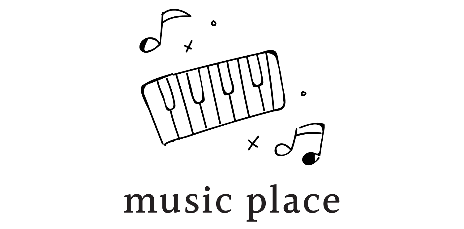 Logo music place duże